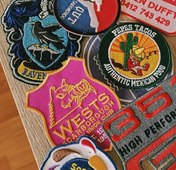 custom made embroidered patches